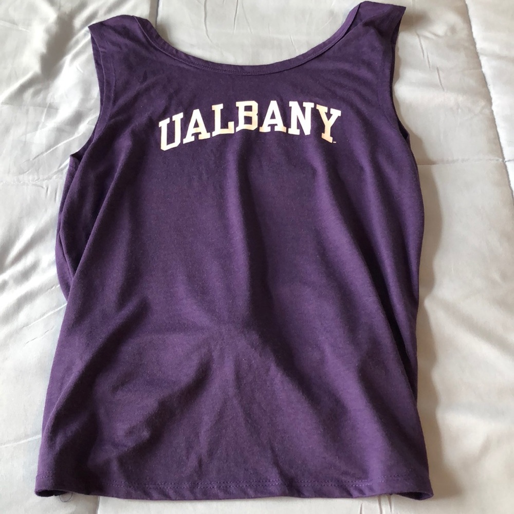 UALBANY Women’s Tank Top NWOT